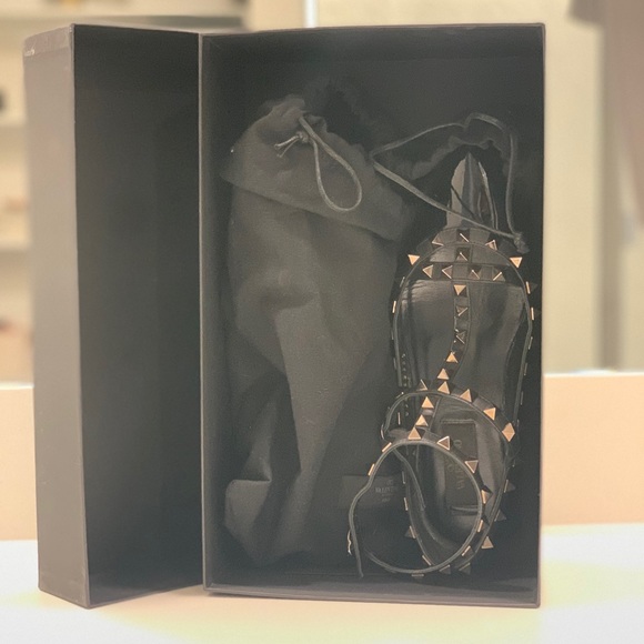 Valentino Noir rockstud ballet flat - Picture 3 of 10